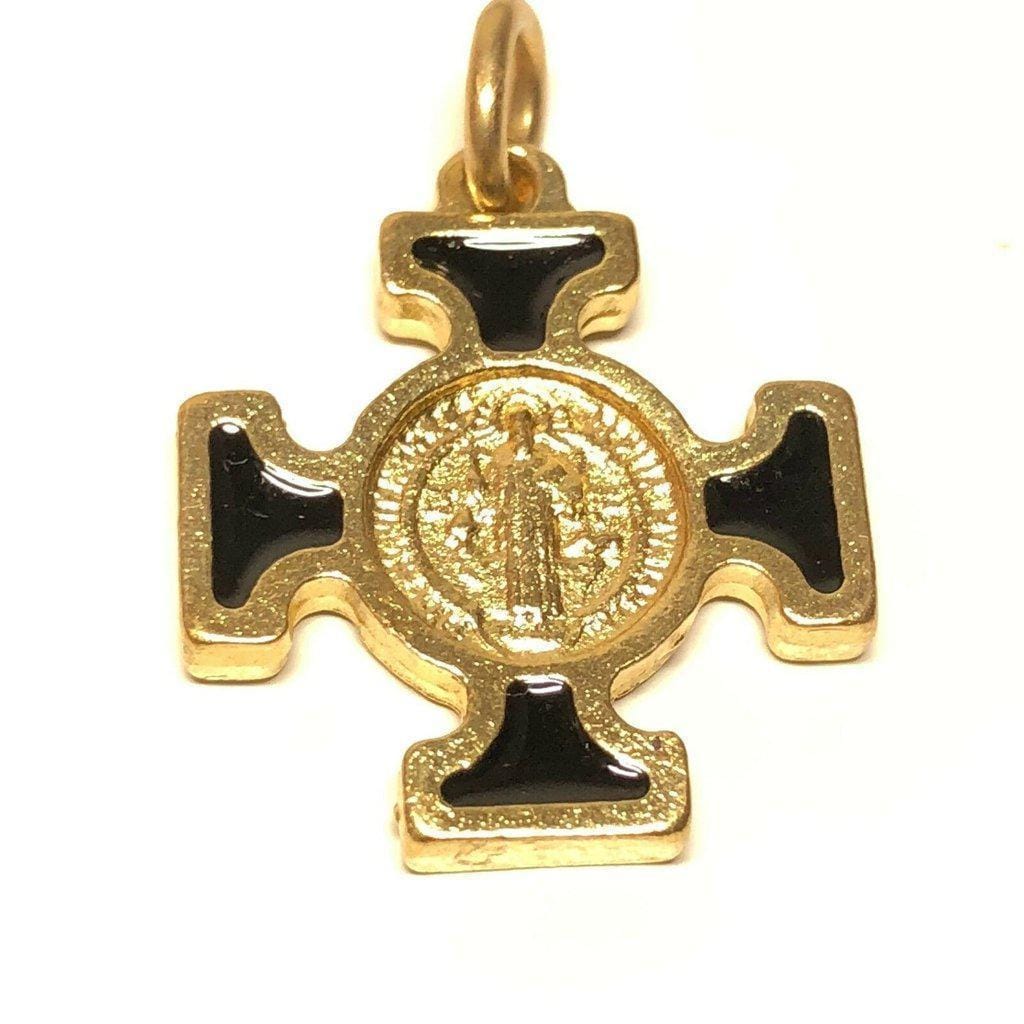 St. Benedict Celtic Cross Blessed by Pope - Pendant - San Benito | Catholically