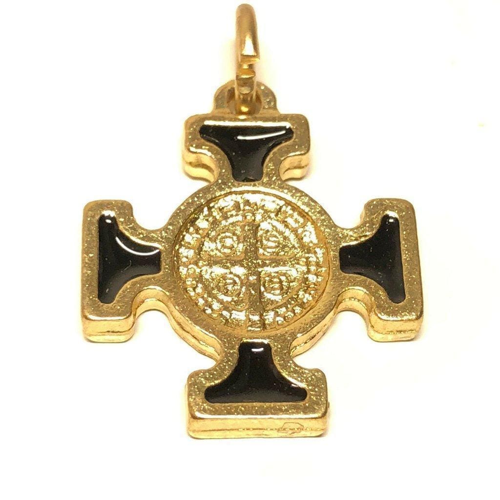 St. Benedict Celtic Cross Blessed by Pope - Pendant - San Benito | Catholically