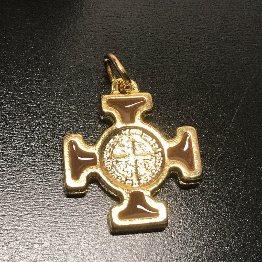 St. Benedict Celtic Cross - Medal Blessed by Pope - Pendant | Catholically