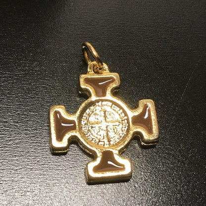 St. Benedict Celtic Cross - Medal Blessed by Pope - Pendant | Catholically