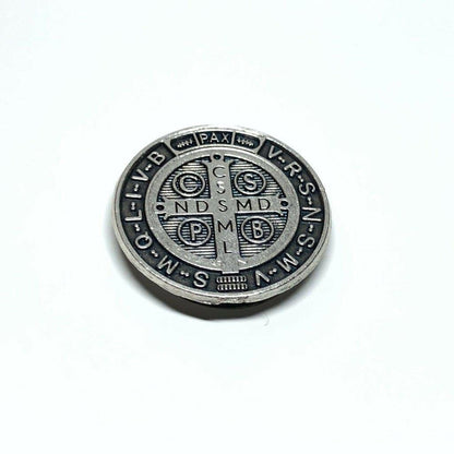 St. Benedict Magnet Medal - Medallion - Catholic Exorcism - Blessed By Pope | Catholically