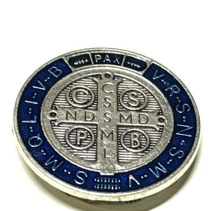 St. Benedict Magnet Medal - Medallion - Catholic Exorcism - Blessed By Pope | Catholically