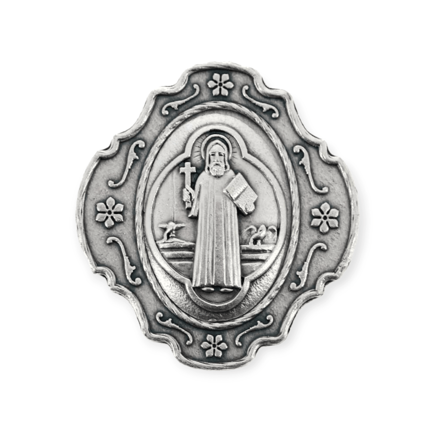 St. Benedict - San Benito - Tiny Military Rosary Blessed By Pope | Catholically