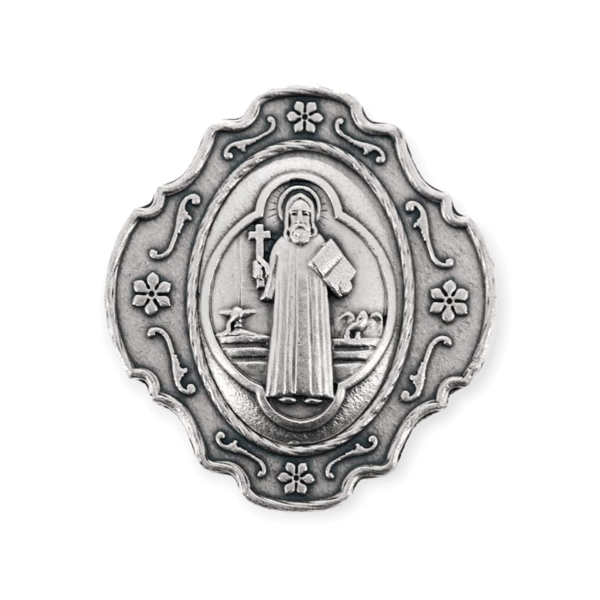 St. Benedict - San Benito - Tiny Military Rosary Blessed By Pope | Catholically