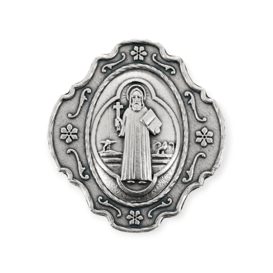 St. Benedict - San Benito - Tiny Military Rosary Blessed By Pope | Catholically
