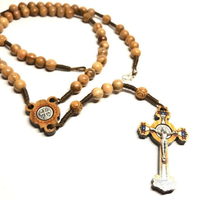 St. Benedict  San Benito Wood Rosary  Catholic Exorcism  Blessed By Pope | Catholically