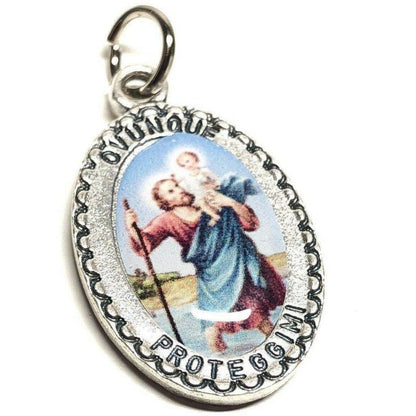 St. Christopher Medal Blessed By Pope - Patron Saint Of Travelers | Catholically