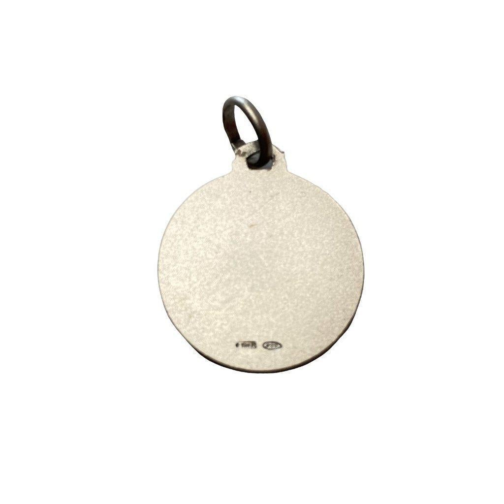 St. Christopher - Sterling Silver 925 Medal - Blessed by Pope | Catholically