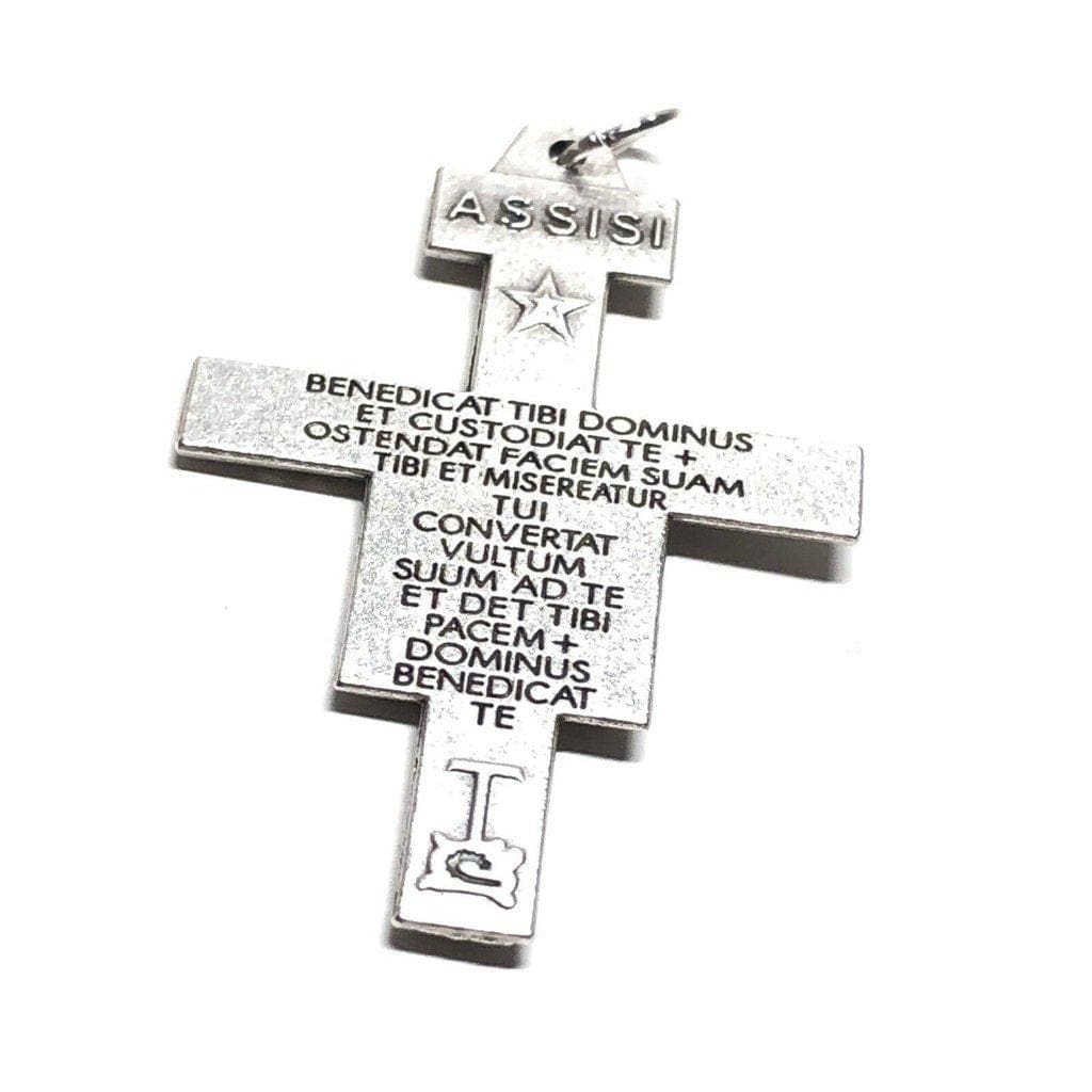 St. Damian Crucifix  Blessed by Pope - Cross - Pendant - Parts | Catholically