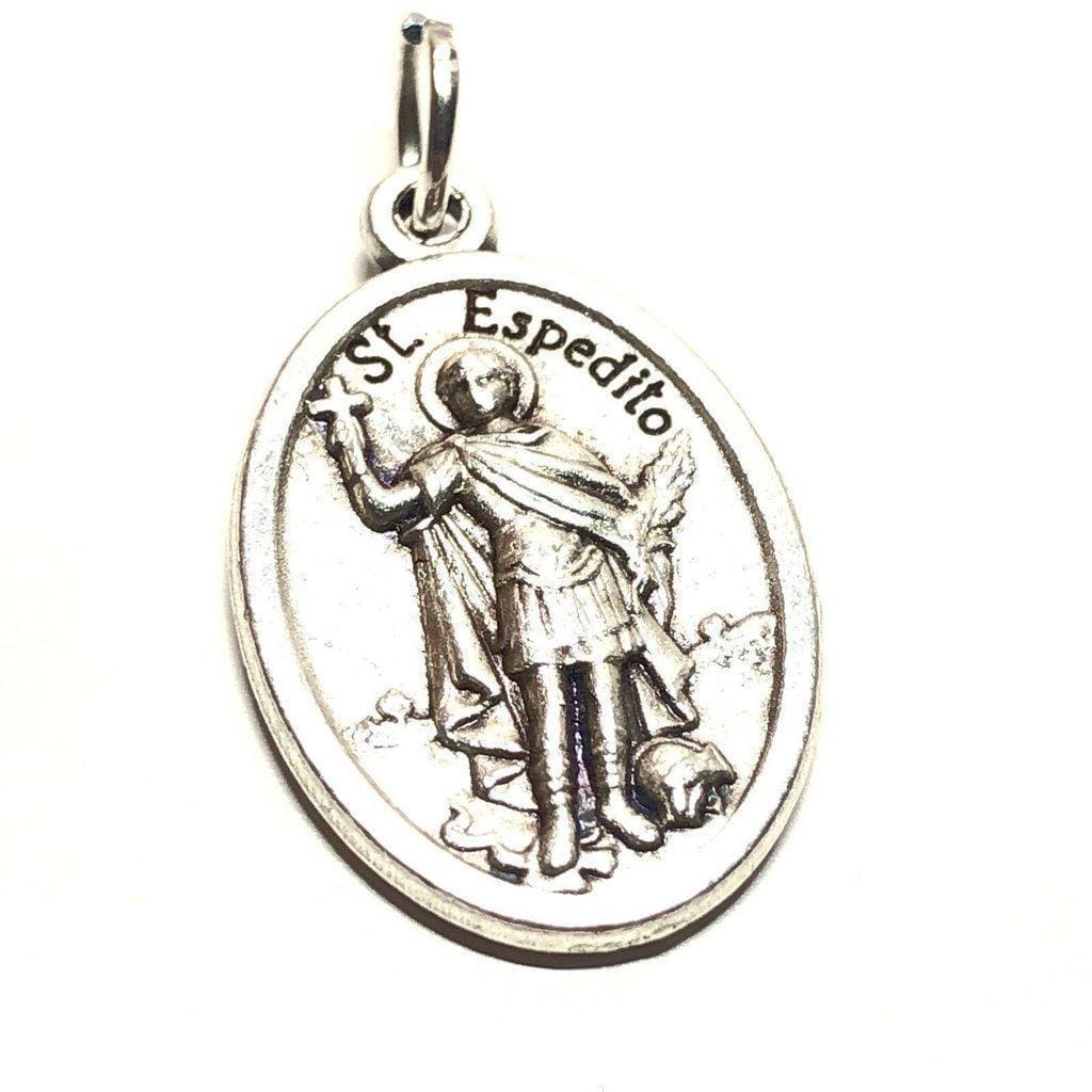 St. Expedito Expeditis Expedite Medal - Saint Expeditus -  Pendant -Expedit | Catholically