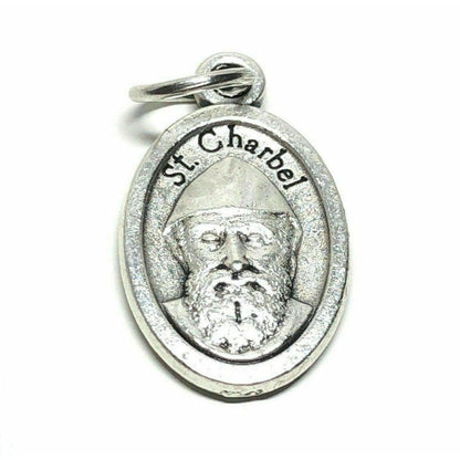 St. Expedito Expeditis Expedite Medal - Saint Expeditus - St. Charbel Pendant | Catholically