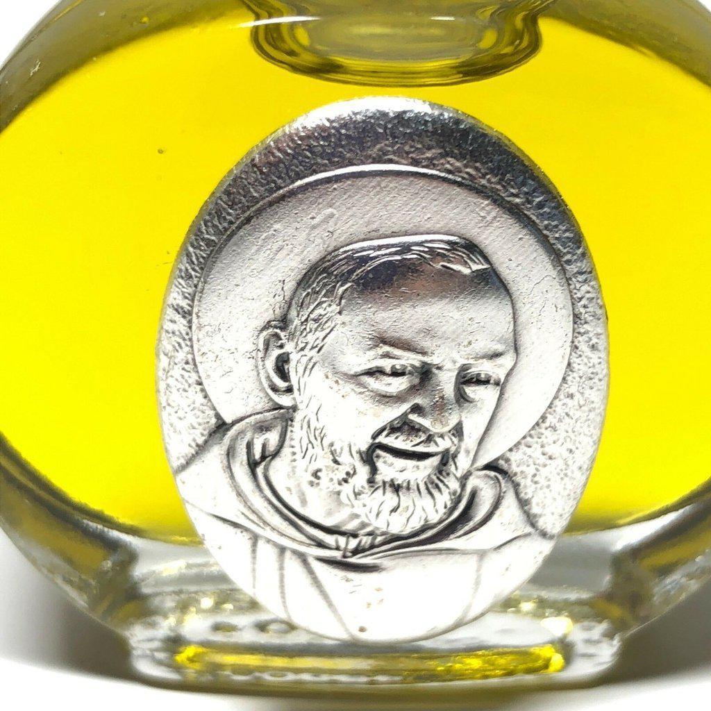 St. Father Pio- Blessed by Pope-Oil Touched To The Shrine Of Saint Pio | Catholically