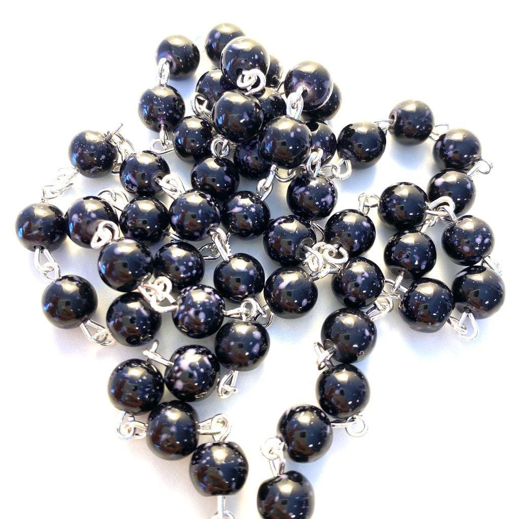 St Father Pio  Blessed  Rosary-Chain w/ 2nd Class Free Relic Padre Pio | Catholically