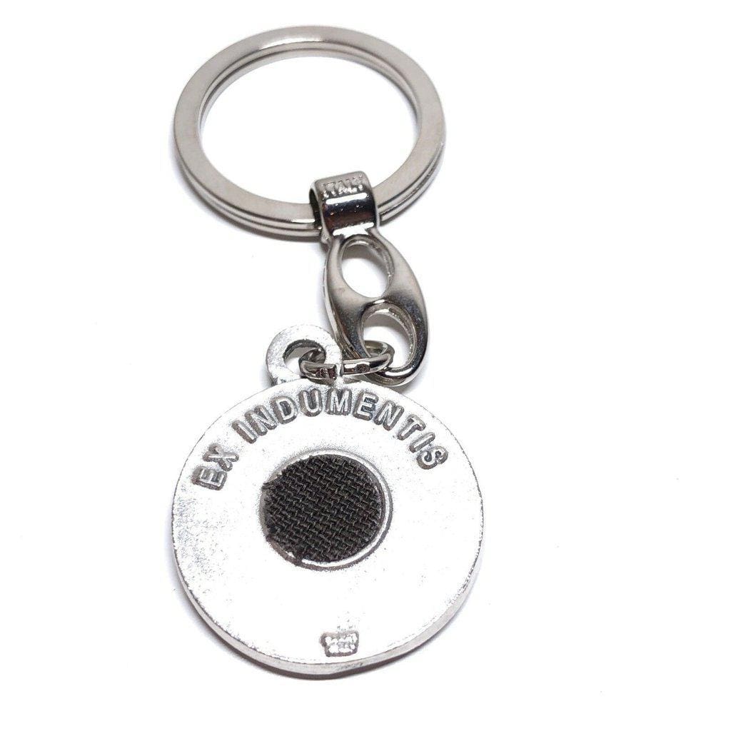 St. Father Pio - Key Ring - Keyring Keychain San Padre Pio Relic Ex-Indumentis | Catholically