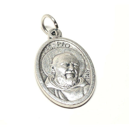 St. Father Pio - San Padre Pio - Beautiful Medal Blessed by Pope | Catholically