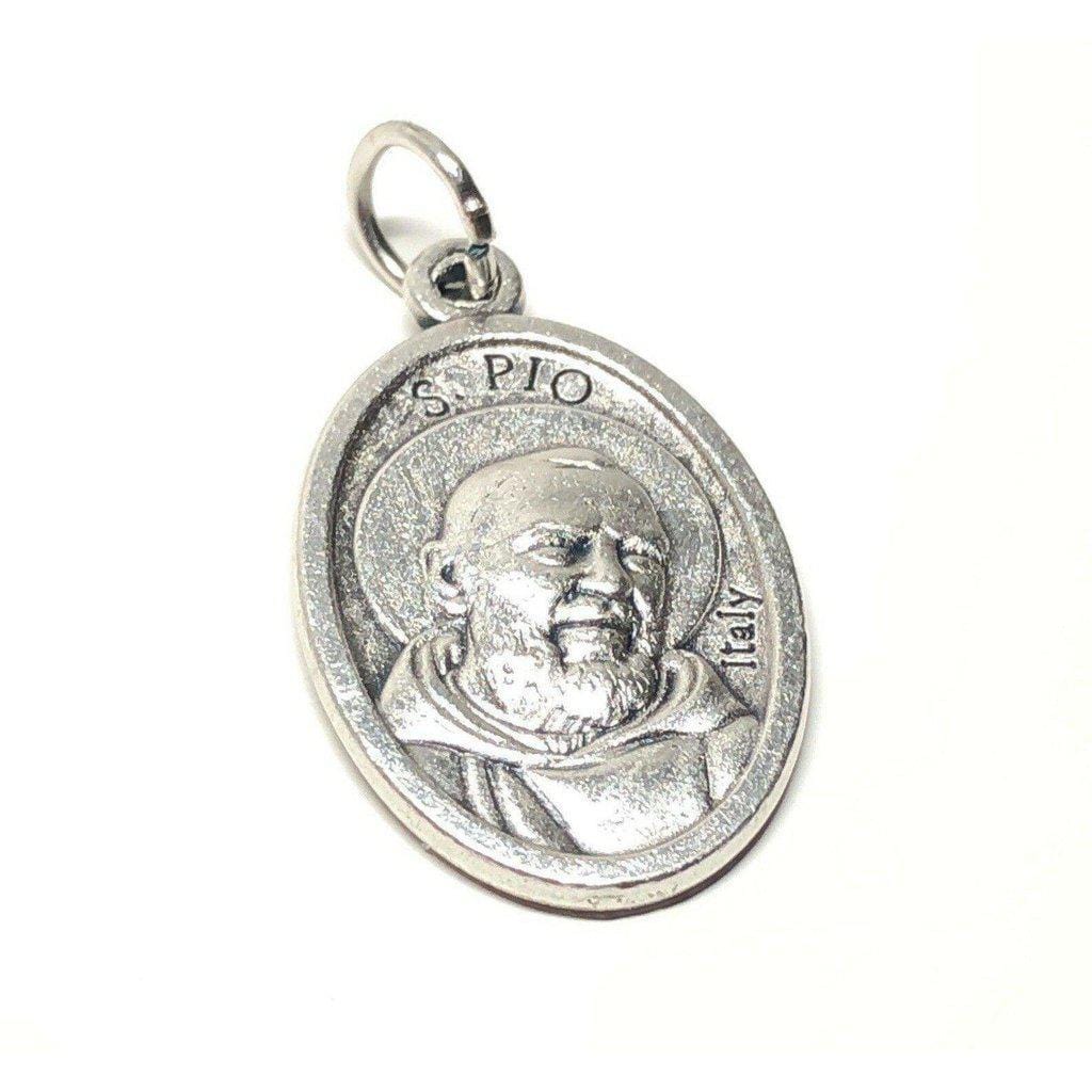 St. Father Pio - San Padre Pio - Medal Blessed by Pope | Catholically