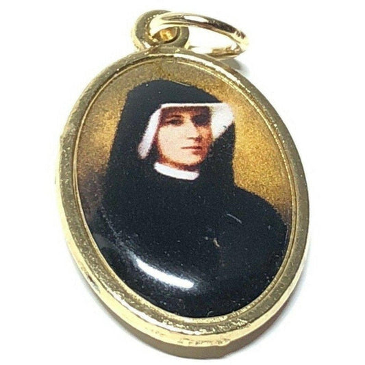 St. Faustyna Kowalska - Faustina Medal Pendant Blessed - Divine Mercy | Catholically