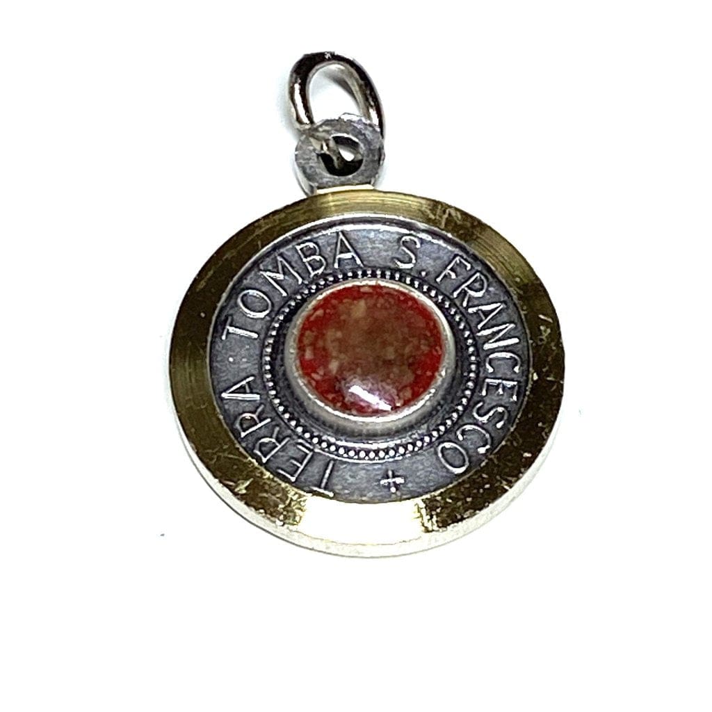 St. Francis Assisi Relic Medal Franciscan Pendant Charm Medalla Medallion | Catholically