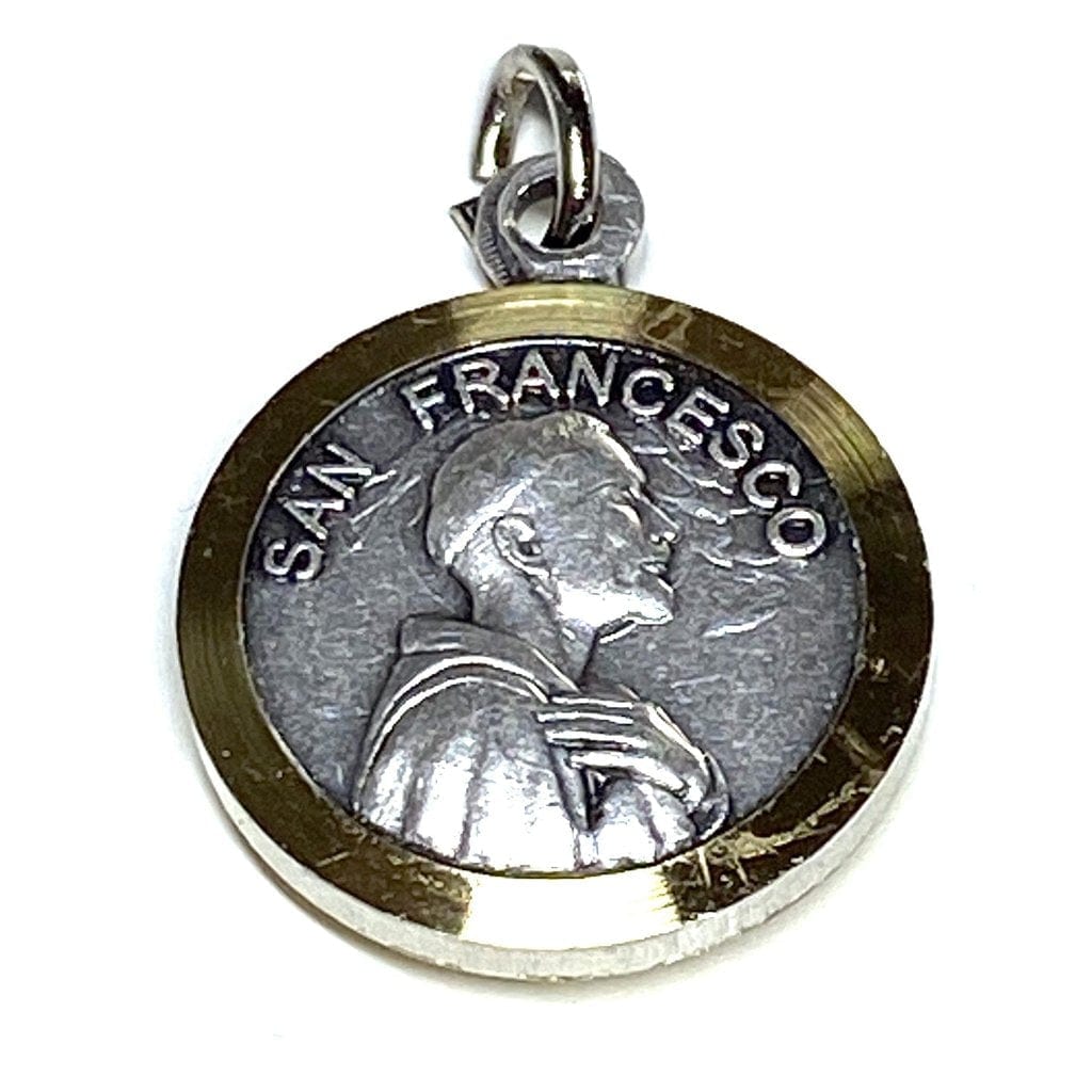 St. Francis Assisi Relic Medal Franciscan Pendant Charm Medalla Medallion | Catholically