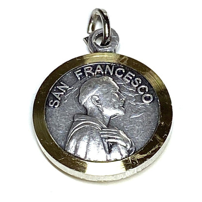 St. Francis Assisi Relic Medal Franciscan Pendant Charm Medalla Medallion | Catholically