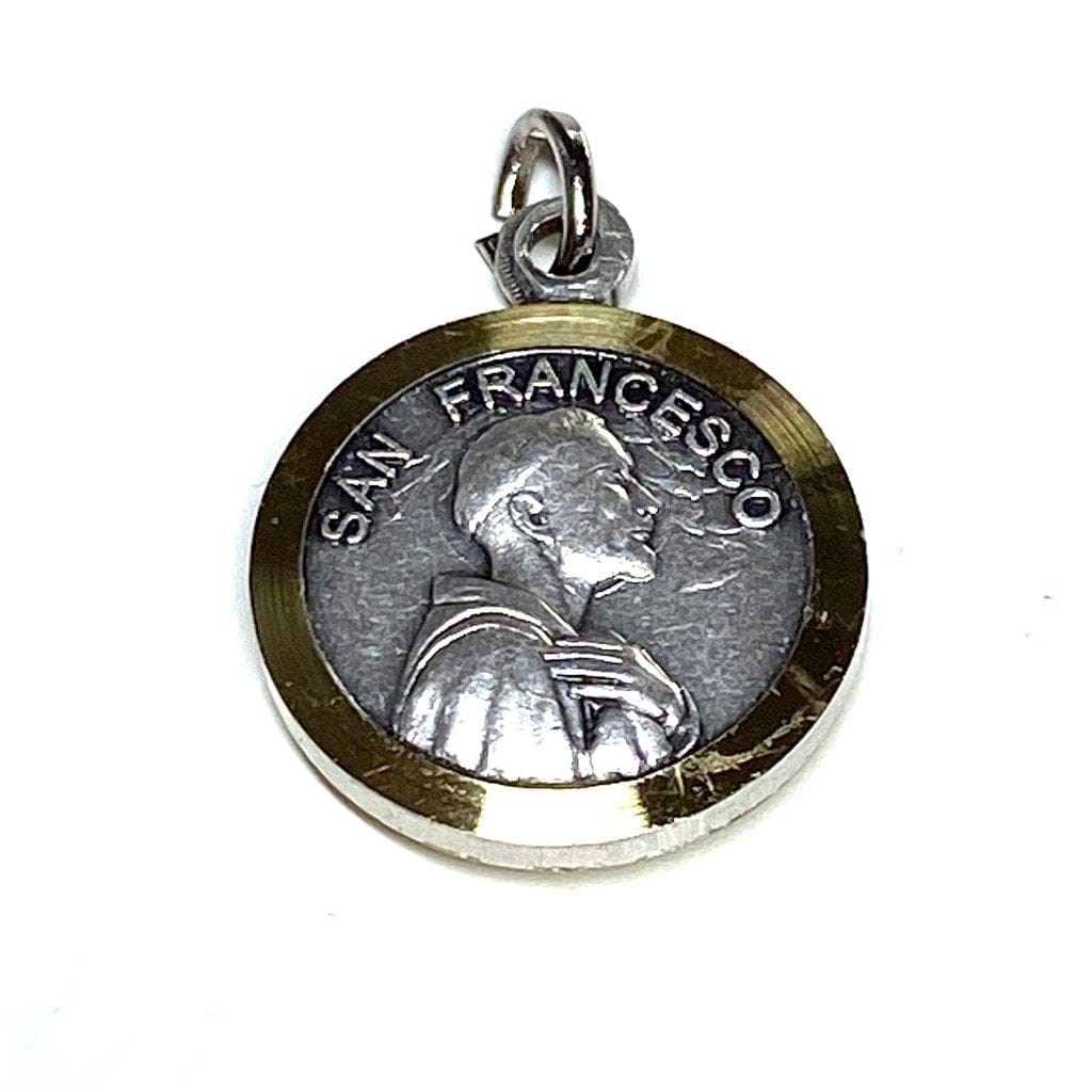 St. Francis Assisi Relic Medal Franciscan Pendant Charm Medalla Medallion | Catholically