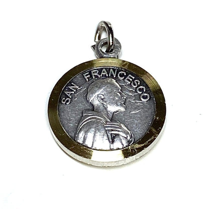 St. Francis Assisi Relic Medal Franciscan Pendant Charm Medalla Medallion | Catholically