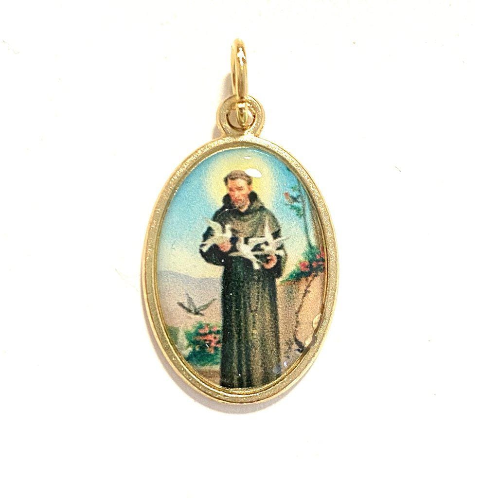 St. Francis Medal - Blessed by Pope - Catholic Religious Pendant | Catholically