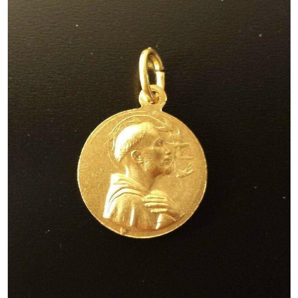 St Francis Of Assisi & St. Saint Anthony Medal  Blessed by Pope | Catholically