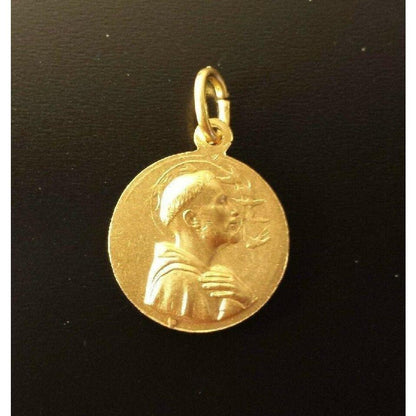St Francis Of Assisi & St. Saint Anthony Medal  Blessed by Pope | Catholically