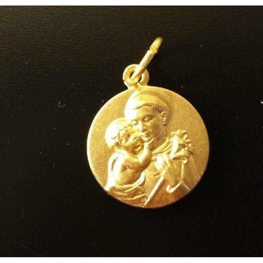 St Francis Of Assisi & St. Saint Anthony Medal  Blessed by Pope | Catholically