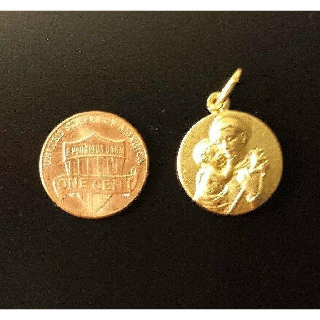 St Francis Of Assisi & St. Saint Anthony Medal  Blessed by Pope | Catholically