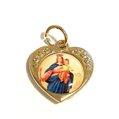 St. John Bosco - Medal - Catholic Charm - Pendant - Mary Help Of Christians | Catholically