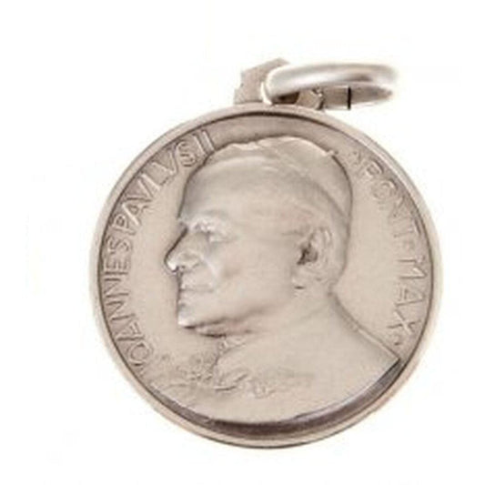 St. John Paul II Medal - 925 Sterling Silver - Blessed By Pope | Catholically