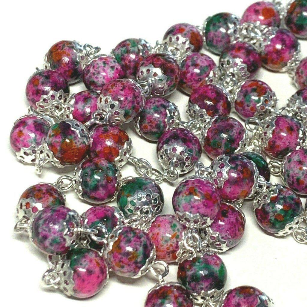 St. John Paul II Prayer Beads - Rosary Blessed by Pope w/ Relic | Catholically
