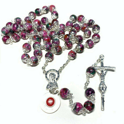 St. John Paul II Prayer Beads - Rosary Blessed by Pope w/ Relic | Catholically
