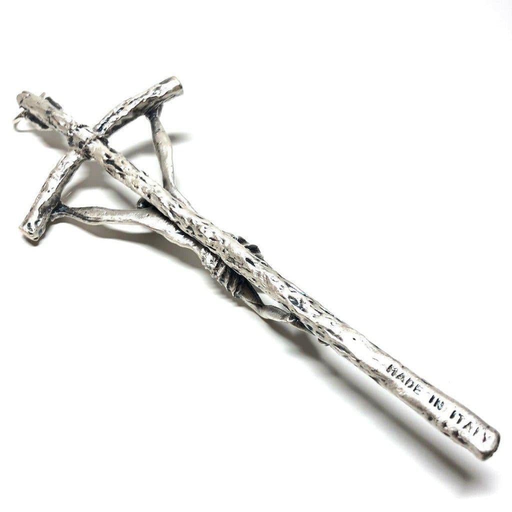 St. John Paul II - St. JPII Cross Wall Crucifix -Blessed By Pope | Catholically