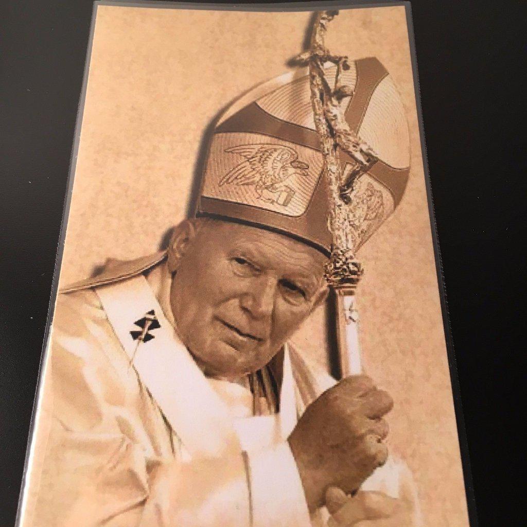 St. John Paul II - St. JPII Cross Wall Crucifix -Blessed By Pope | Catholically