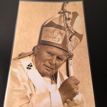 St. John Paul II - St. JPII Cross Wall Crucifix -Blessed By Pope | Catholically