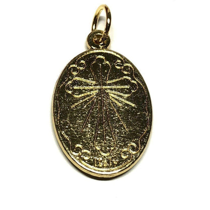 St. Joseph & Baby Jesus Medal - Blessed by Pope - Catholic Pendant | Catholically