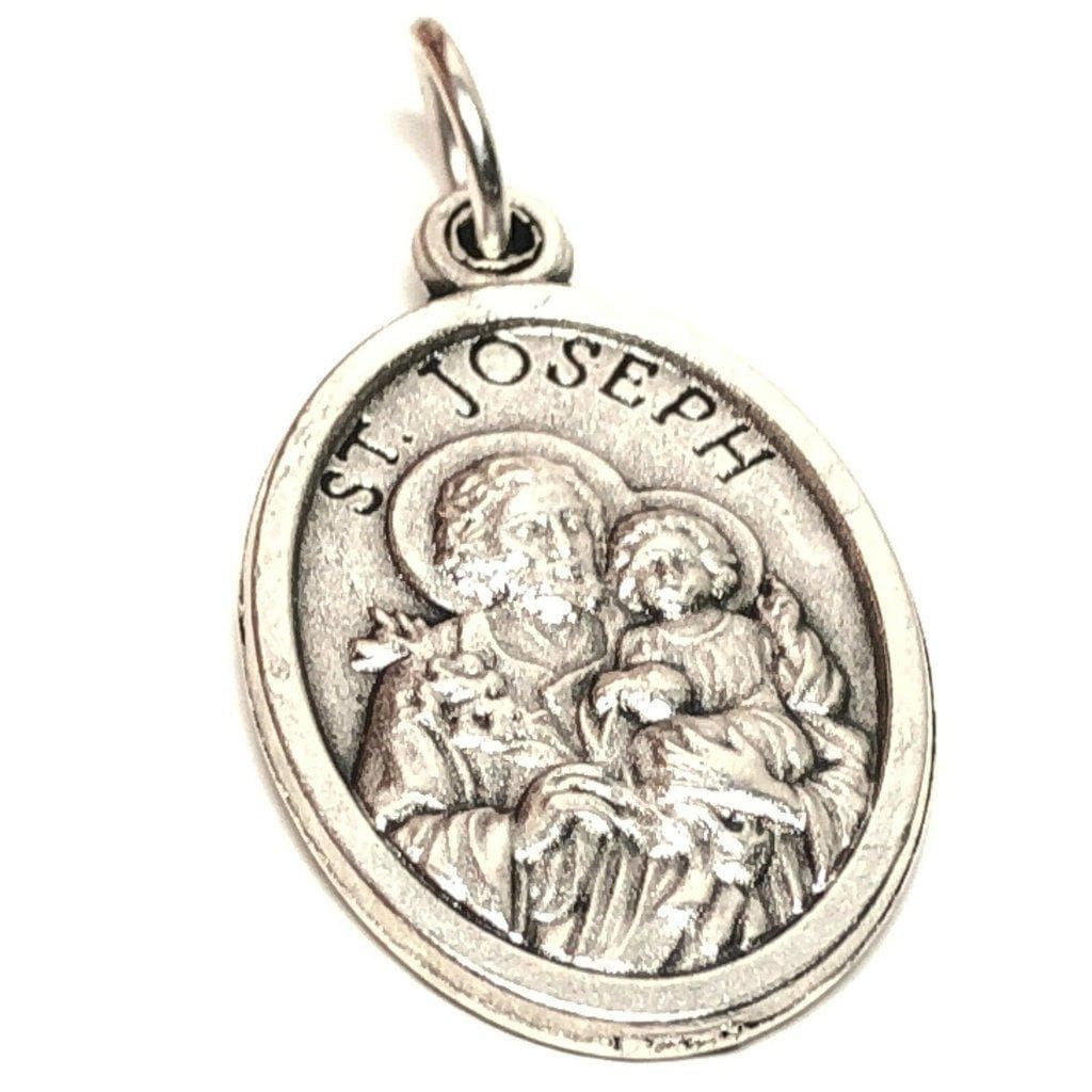 St. Joseph Medal Blessed by Pope -Patron Lost Causes / Fathers | Catholically