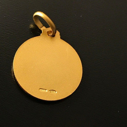 St. Michael Archangel  Gold Plated 925 Silver Medal - Patron Of Police | Catholically