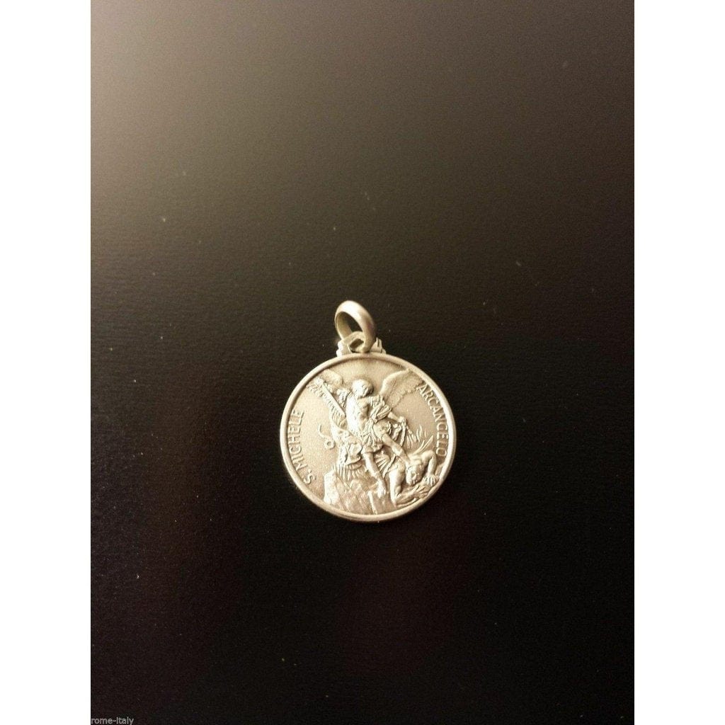 St. Michael Archangel Medal -925 Sterling Silver -Patron Saint Police Officers | Catholically