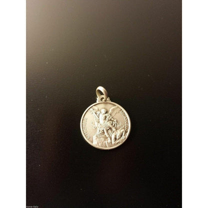 St. Michael Archangel Medal -925 Sterling Silver -Patron Saint Police Officers | Catholically