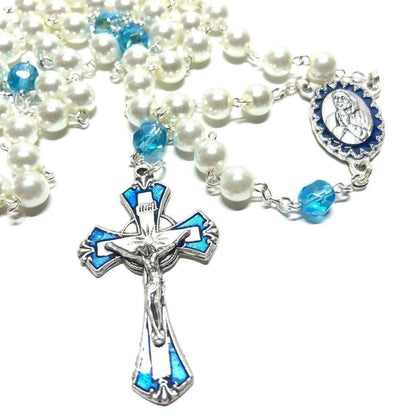 St. Mother Teresa - San Madre Teresa Calcutta - Rosary Blessed By Pope | Catholically