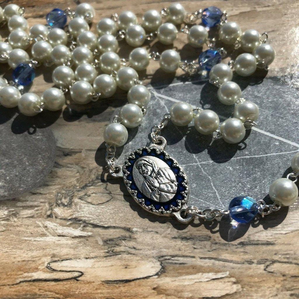 St. Mother Teresa - San Madre Teresa Calcutta - Rosary Blessed By Pope | Catholically