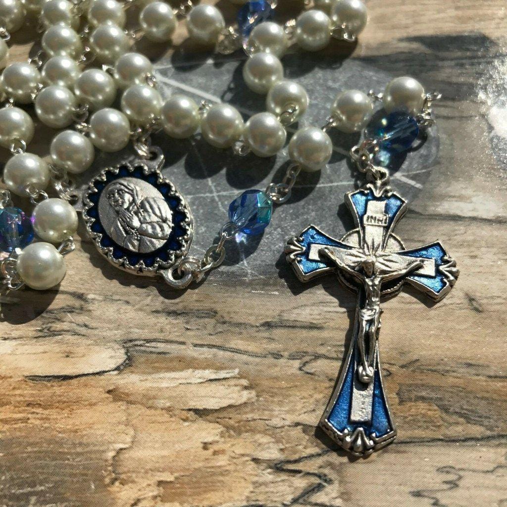 St. Mother Teresa - San Madre Teresa Calcutta - Rosary Blessed By Pope | Catholically