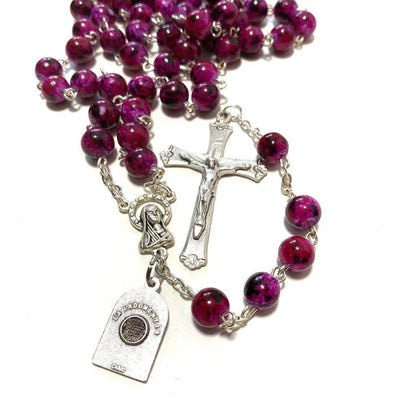 St. Padre Pio Prayer Beads - St. Father Pio Relic Rosary Blessed By Pope | Catholically