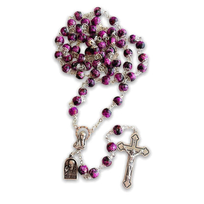 St. Padre Pio Prayer Beads - St. Father Pio Relic Rosary - Blessed By Pope | Catholically