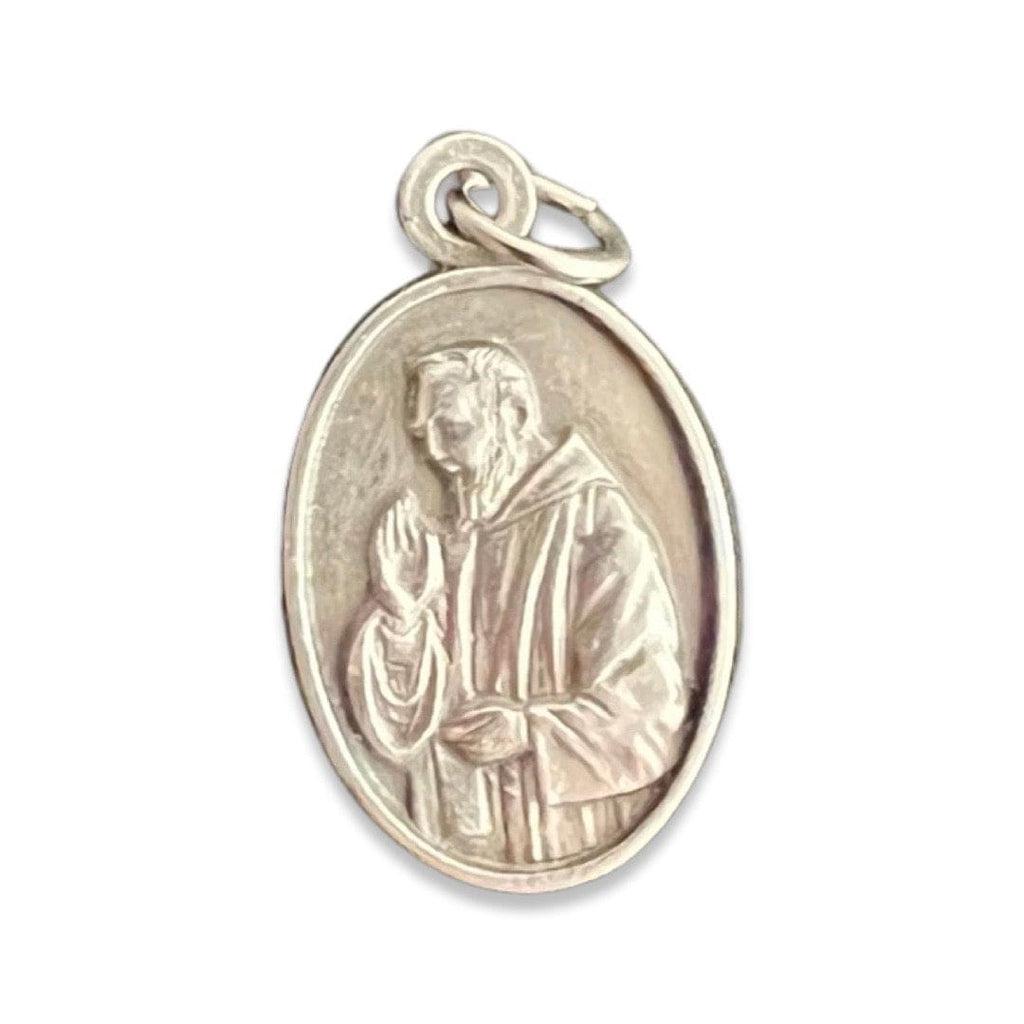St. Padre Pio Relic Medal Pendant - St. Father Pio Relic Ex-Indumentis | Catholically