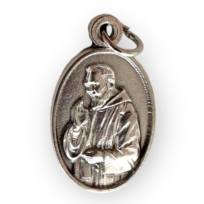St. Padre Pio Relic Medal Pendant - St. Father Pio Relic Ex-Indumentis | Catholically